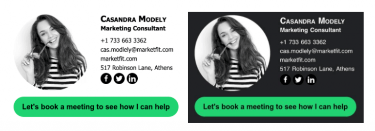 How to Use Email Signatures in Dark Mode: the Best Tips - MySignature