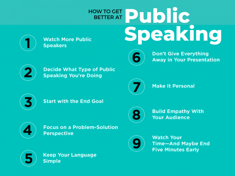 improve public speaking advice