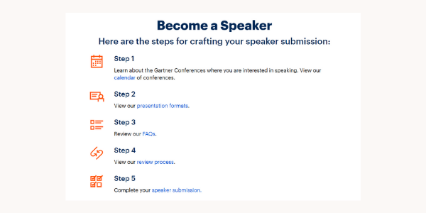 become a speaker
