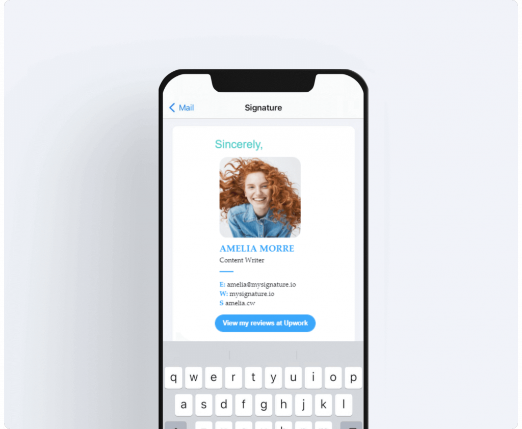 How to Create an iPhone Email Signature + FREE Templates