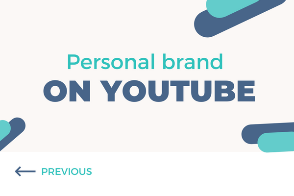 Personal brand youtube