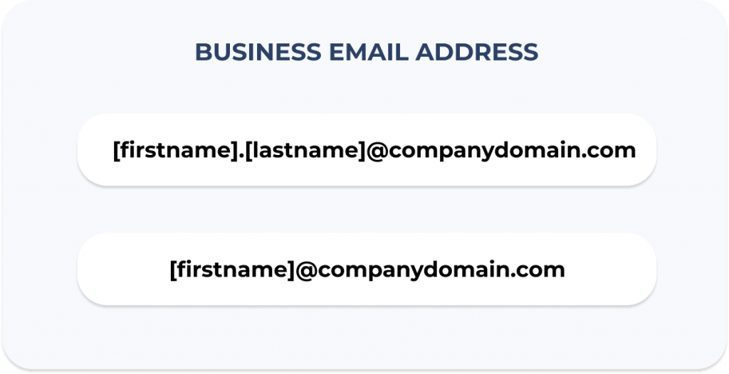 Accouting Email Address Examples How to create a business email: Step-by-step Guide | MySignature