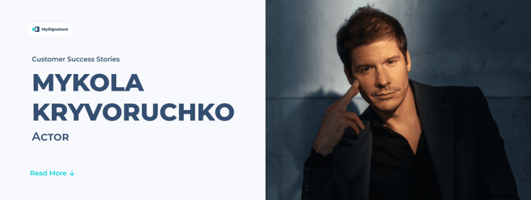 Client story MySIgnature