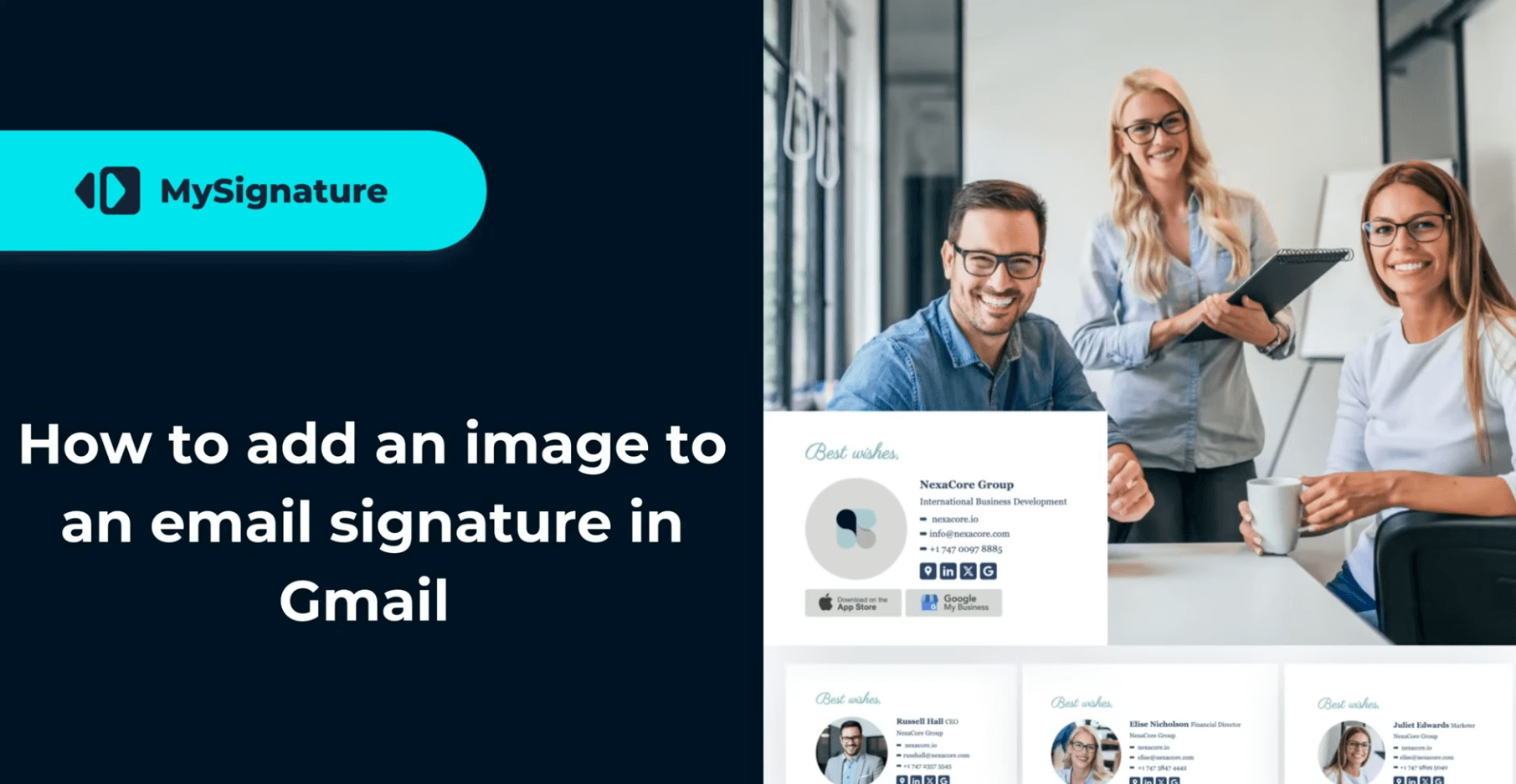 how to add email signature in gmail