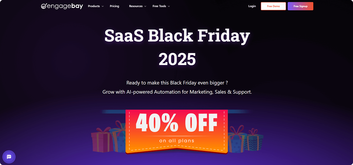 EnagageBay Black Friday Deal