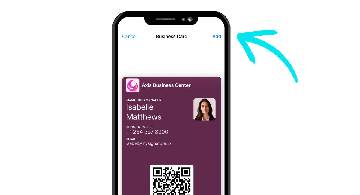 Add A Card to Apple Wallet