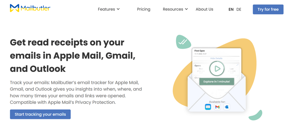 MailButler Email Tracker