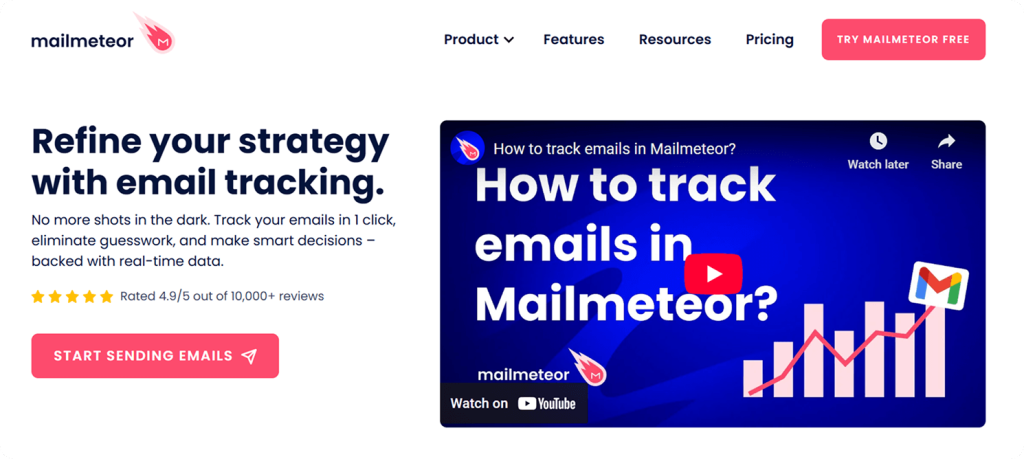 Mailmeteor Email Tracking