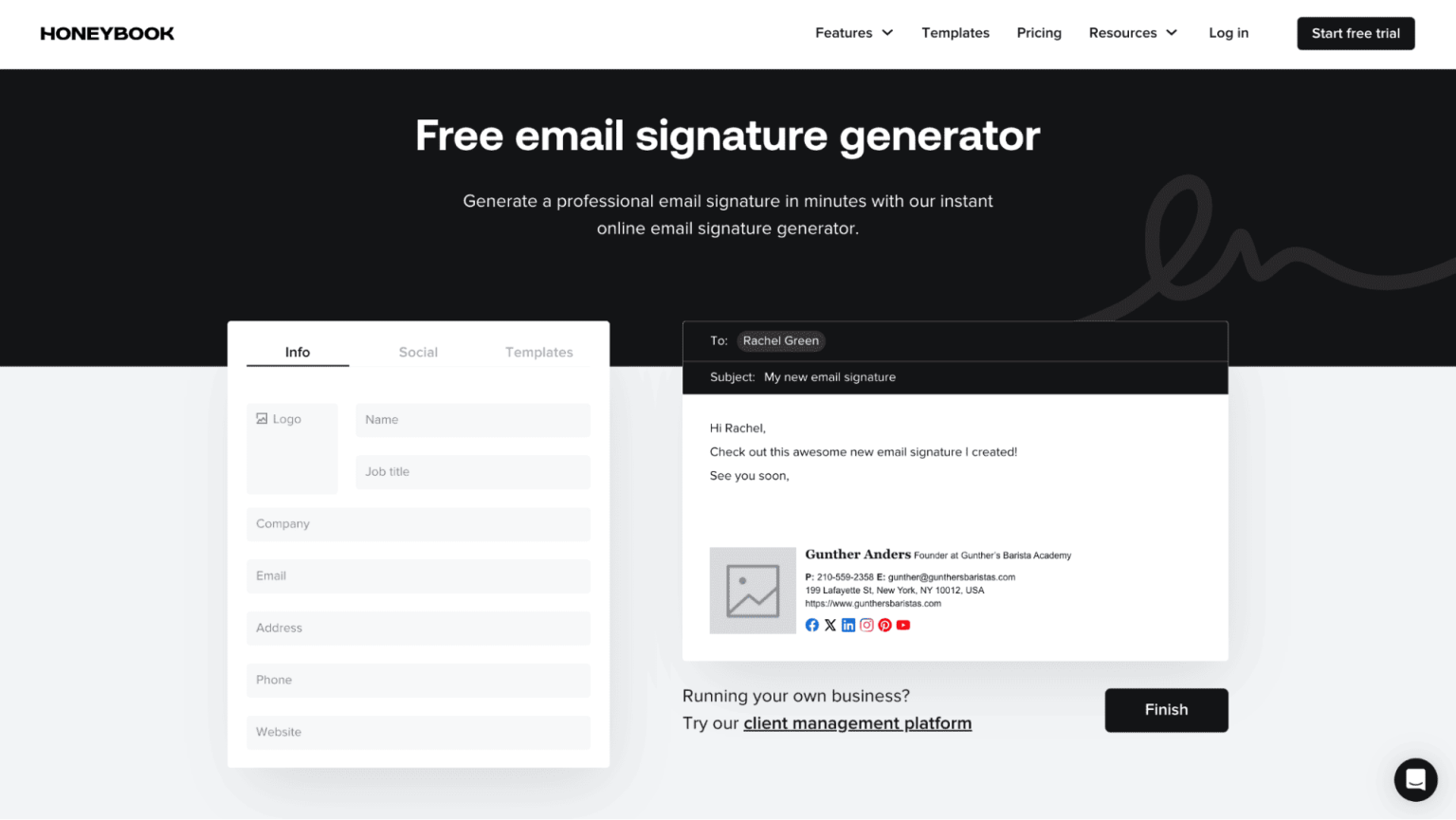 Email Signature Rescue 15 Best Email Signature Generators for 2025: Features & Comparison