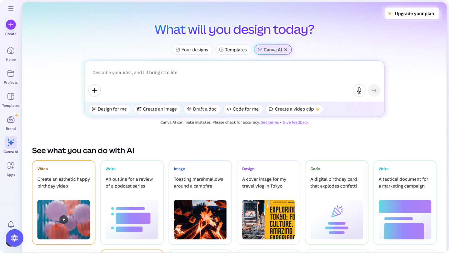 Canva one smart assistant tool for vibe marketing