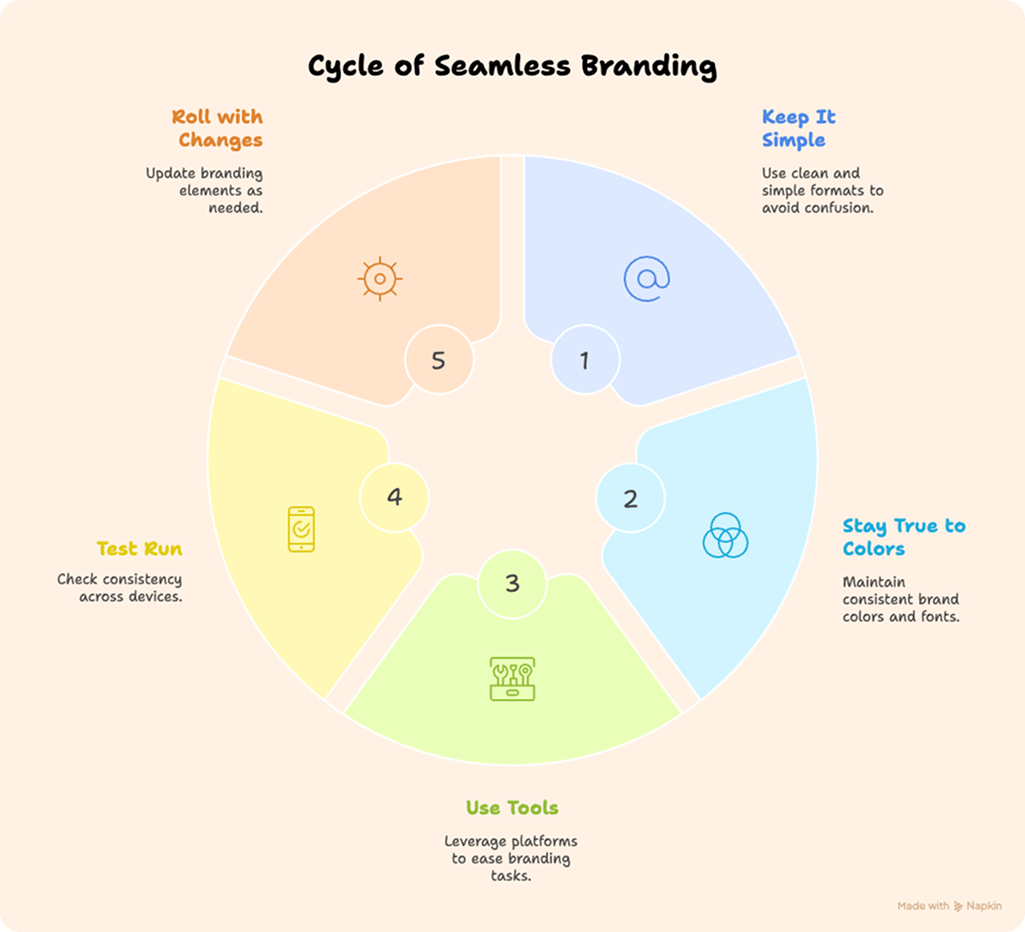 cycle of seamless branding