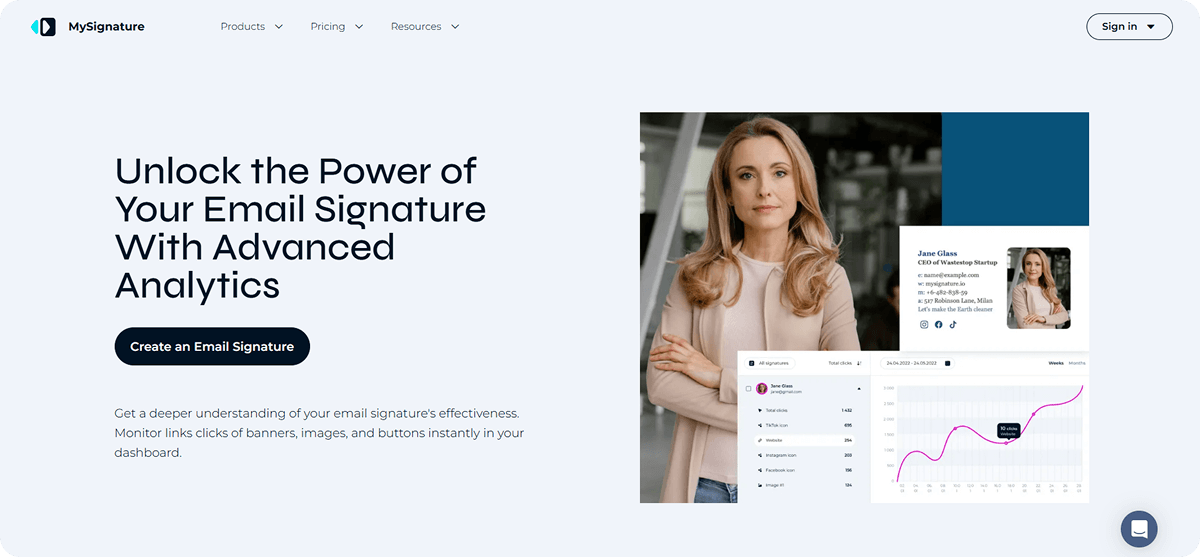 MySignature Email Tracker