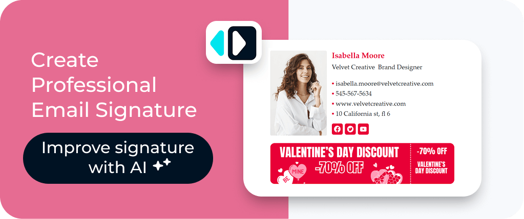 MySignature email signature banner
