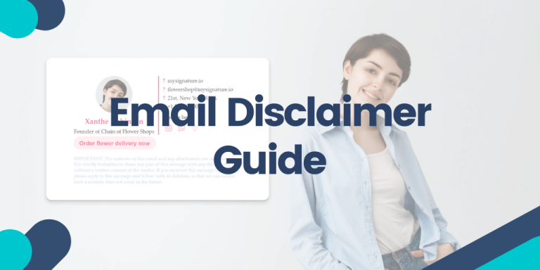 Email Disclaimer Guide