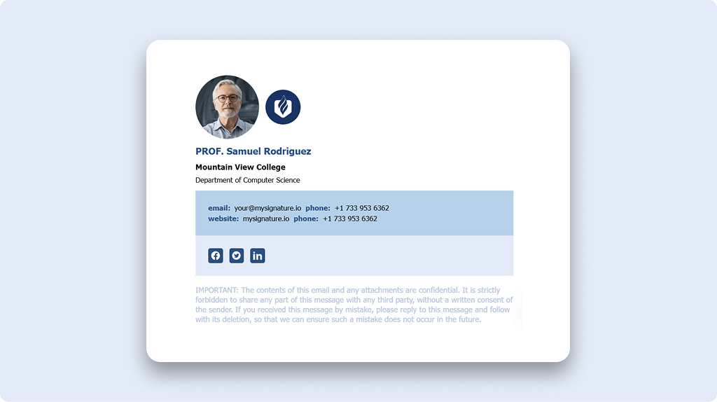 mail signatures may need legal disclaimers for compliance