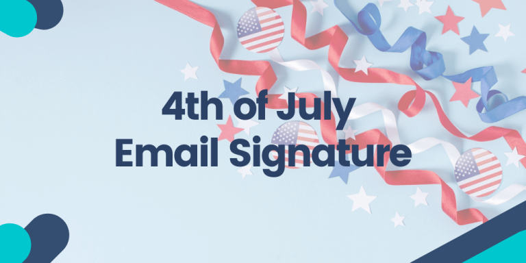 4th of July Email Signature