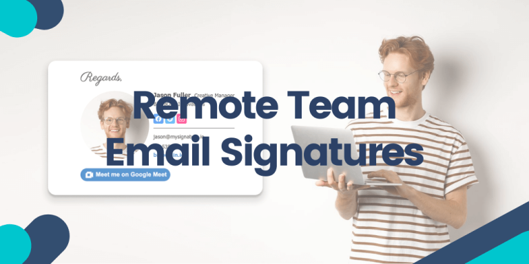 Remote Team Email Signatures