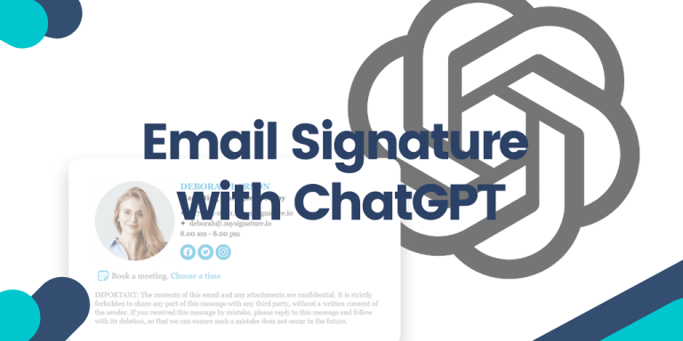 Create an Email Signature with ChatGPT