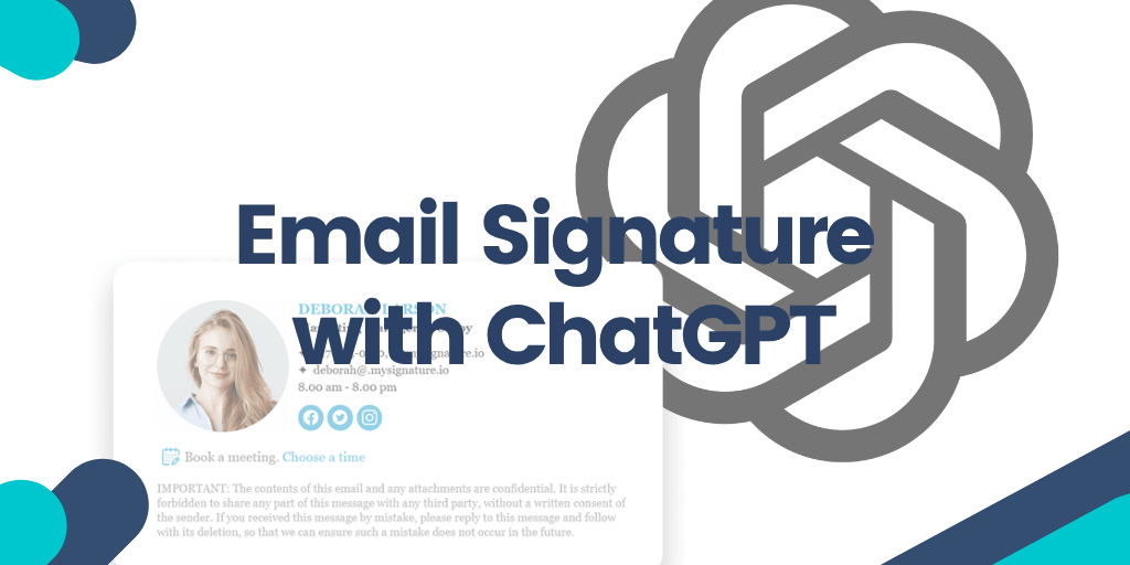 Create an Email Signature with ChatGPT