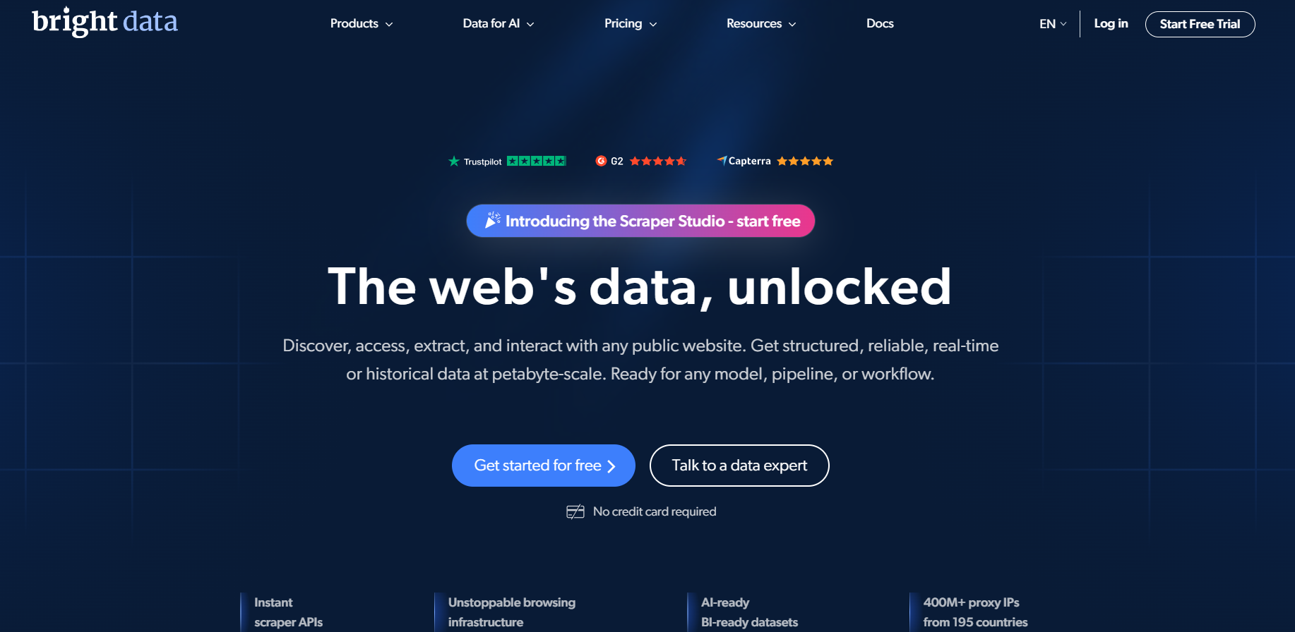 Bright-data-landing-page