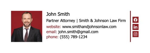 Law firm name