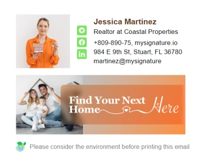 Realtor email signature examples you can use
